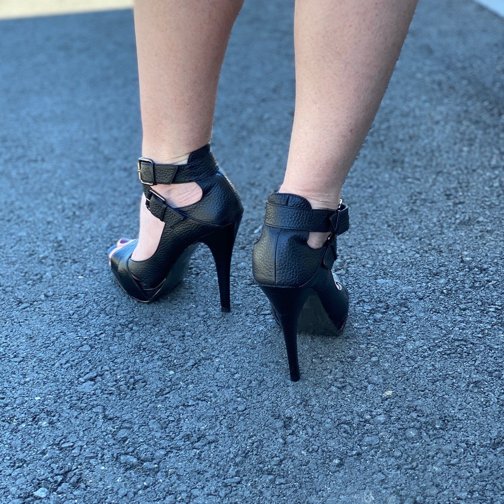 Charles David Double Strap Platform Stiletto’s - image 6